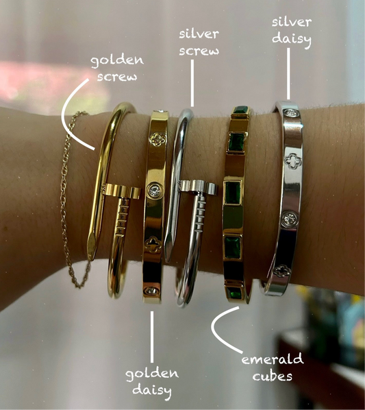Stack bracelets
